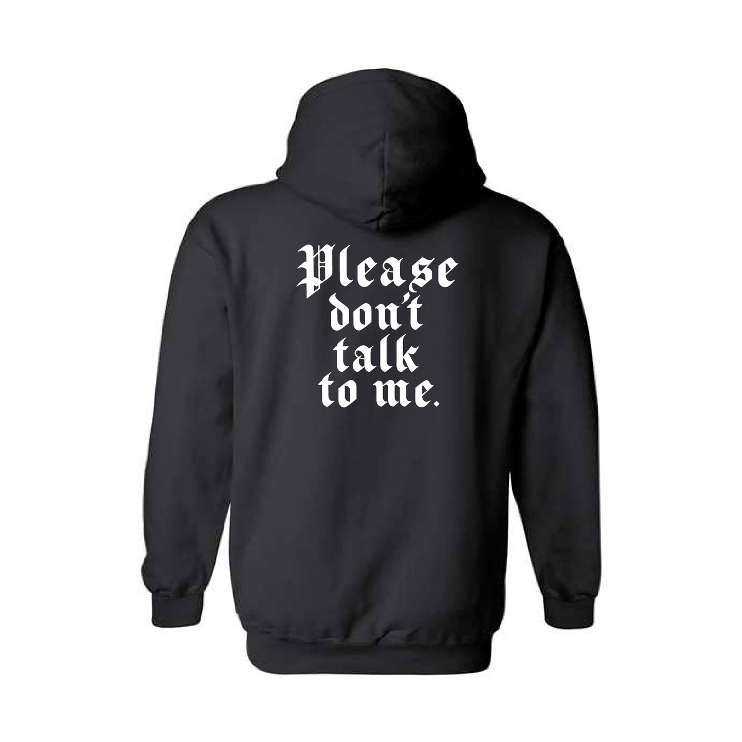Please Don’t Talk To Me Hoodie