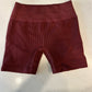 While On Earth Ribbed Shorts - small