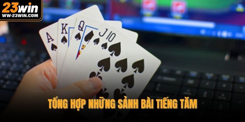 Tổng hợp những sảnh bài tiếng tăm